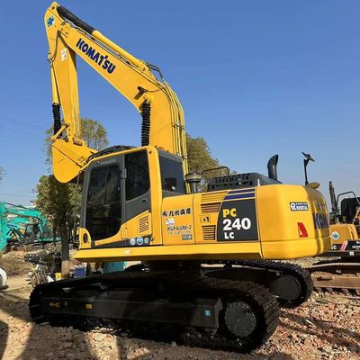 เครื่องขุดน้ําหนัก 24 ตัน PC240 เครื่องขุดน้ําหนัก Komatsu ที่ใช้แล้ว ลดราคา
