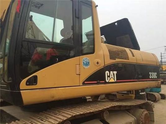 เครื่องขุดแมวมือสอง สําหรับการก่อสร้างถนน เครื่องขุดไฮดรอลิก CAT 330C